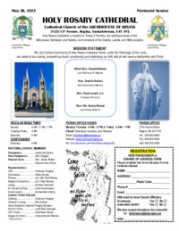 Holy Rosary Bulletin 2023-05-28